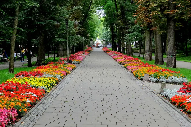 Park zdrojowy w Busku-Zdroju